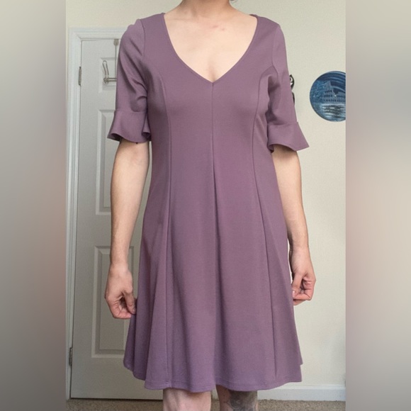 Express purple seamed dress 💟 - Picture 4 of 4